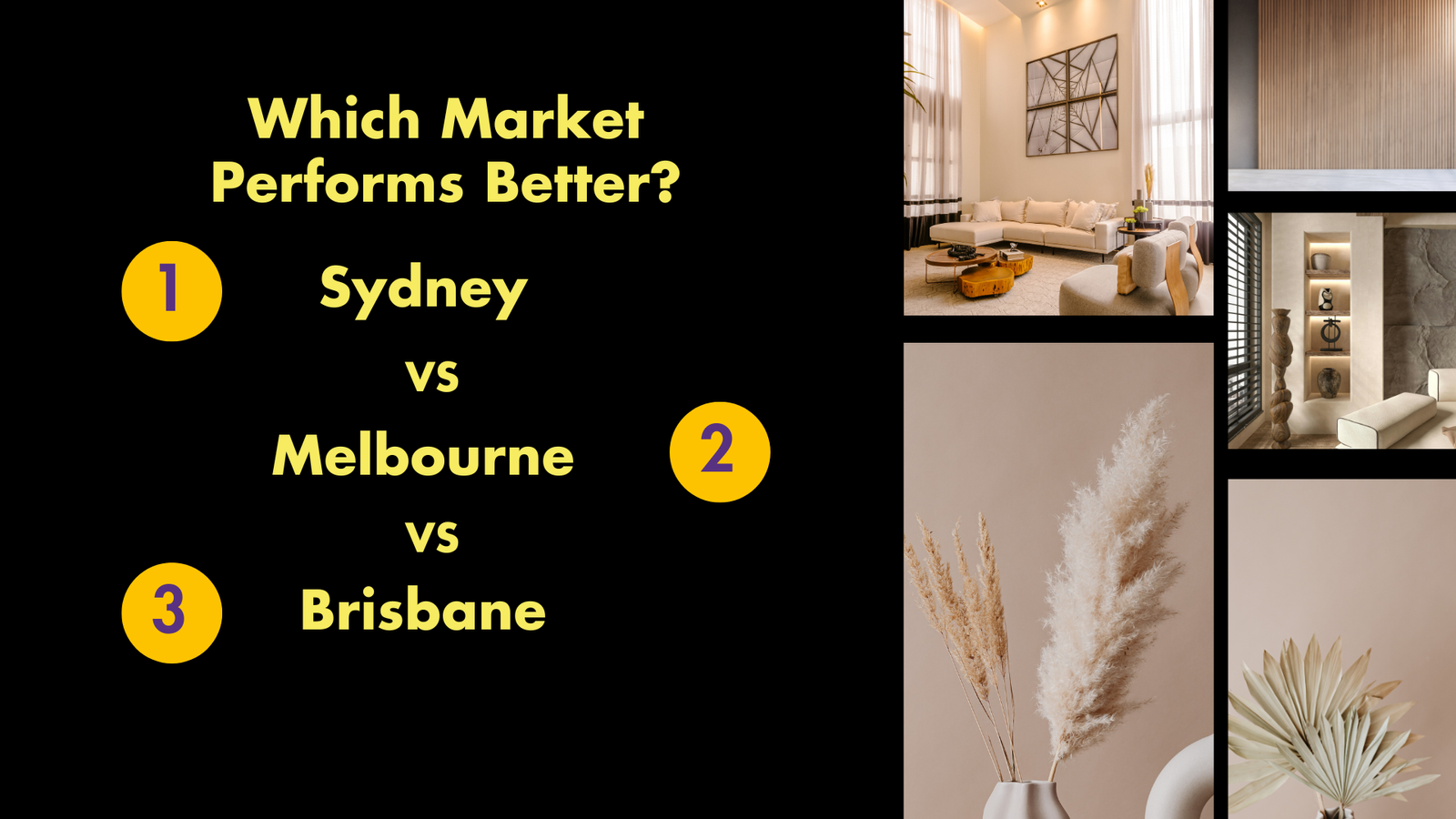 sydney vs melbourne vs brisbane