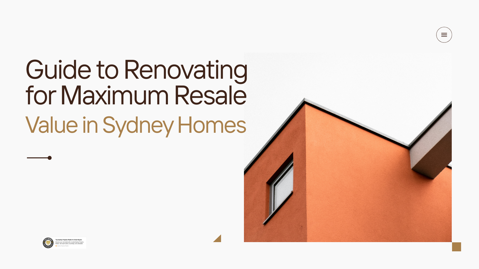 Guide to Renovating for Maximum Resale Value in Sydney Homes