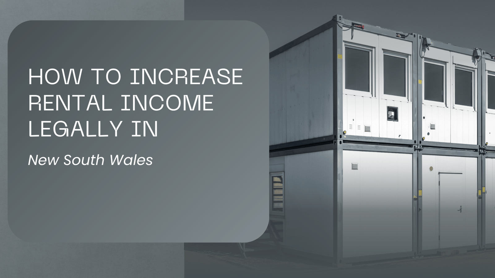 How to Increase Rental Income Legally in New South Wales